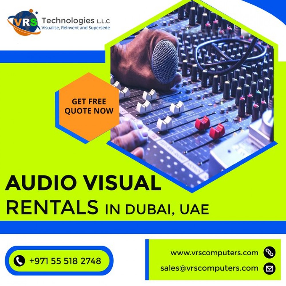 A Brief Overview of the Importance of AV Rental in Dubai photo 1