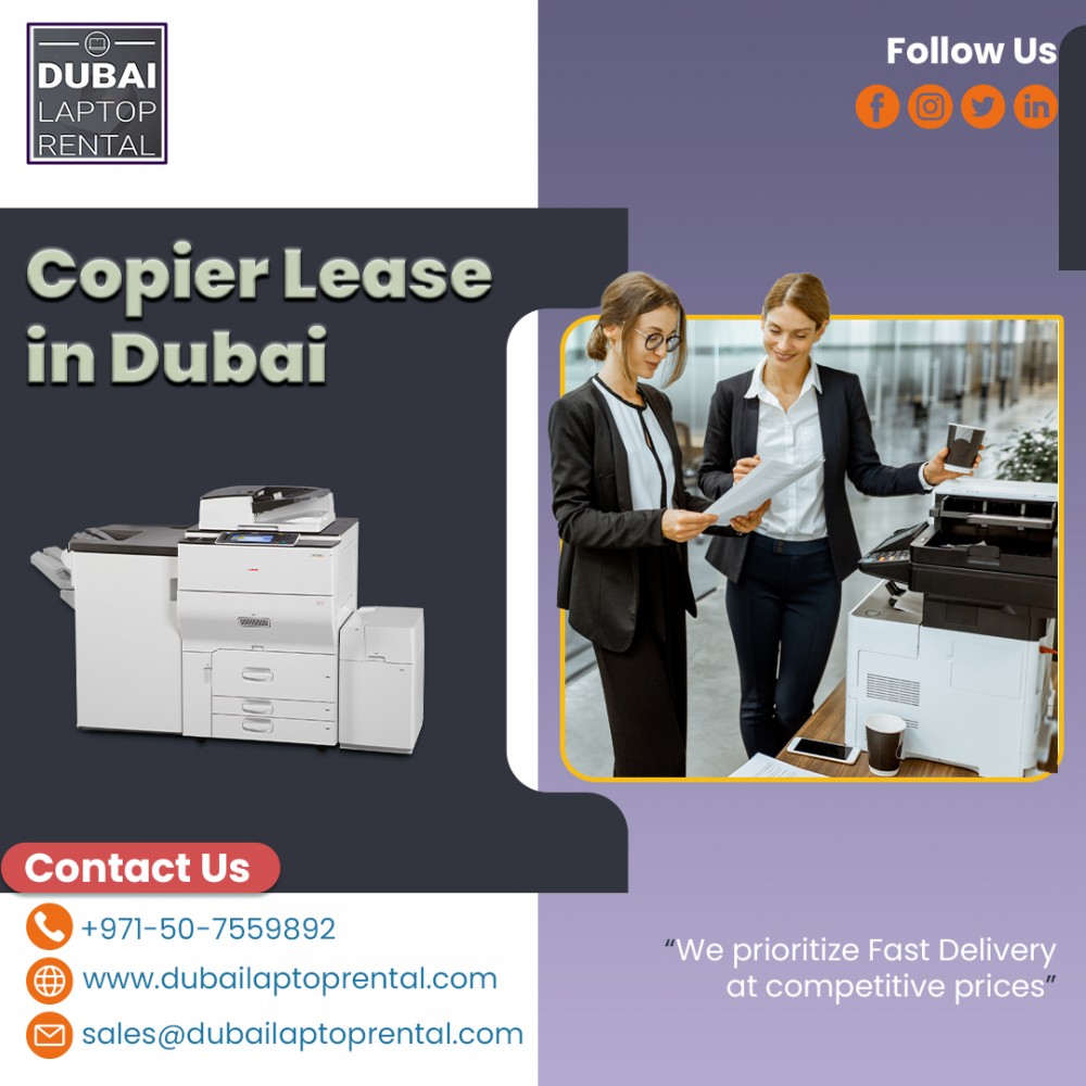 Passionable Services of Copier Rental Dubai photo 1