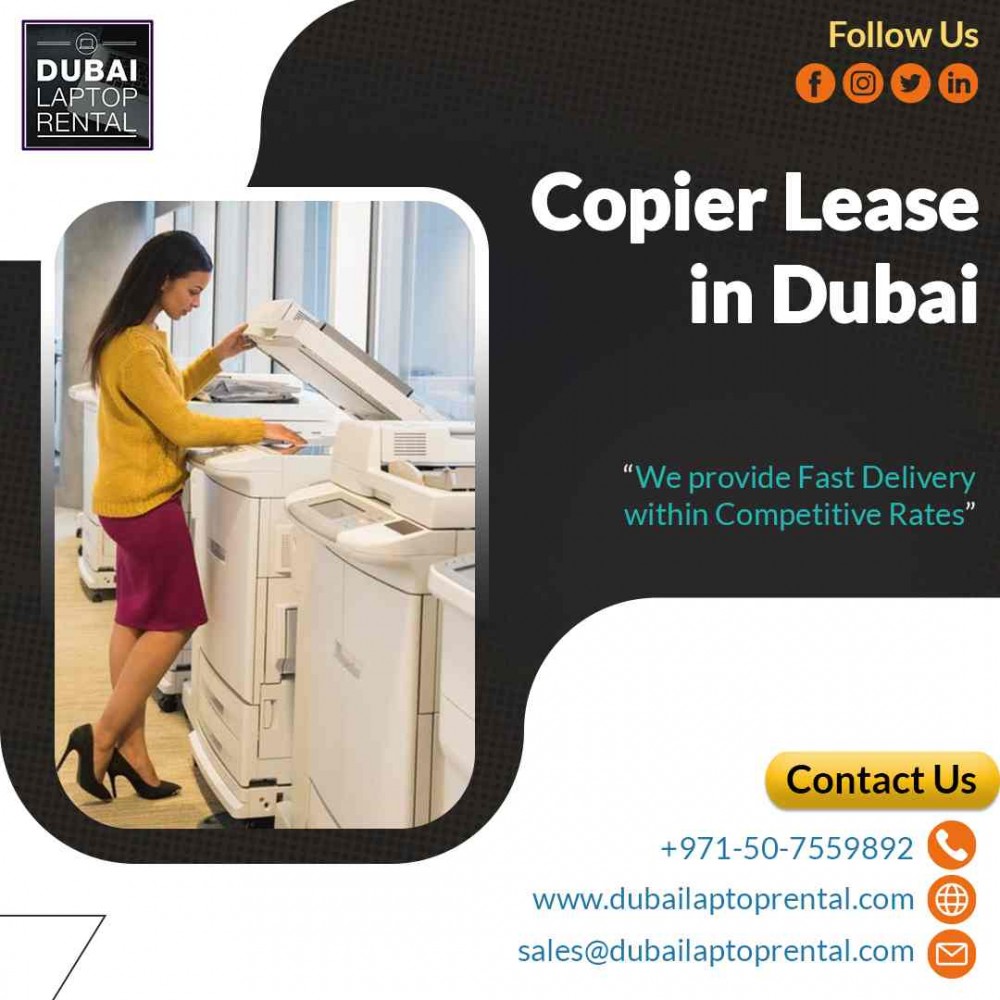 Dubai Laptop Rental Specialized in Hire Copiers Dubai photo 1
