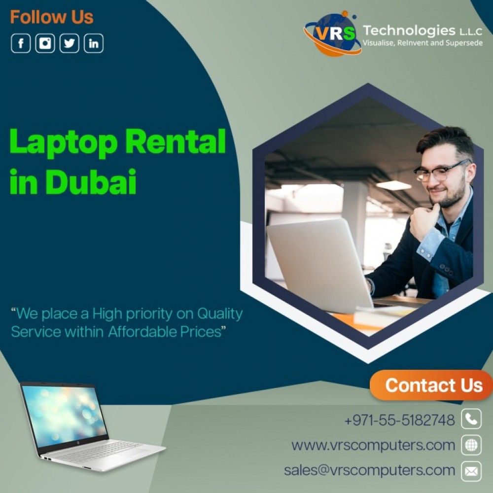 Hire Business Laptop Rental Services in UAE photo 1