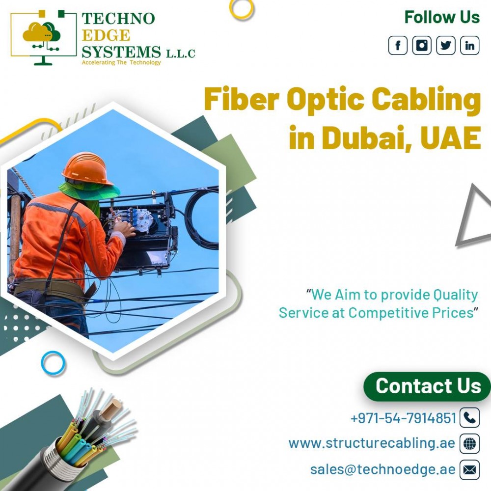 Experts in Fiber Optic Cable Installation Dubai photo 1