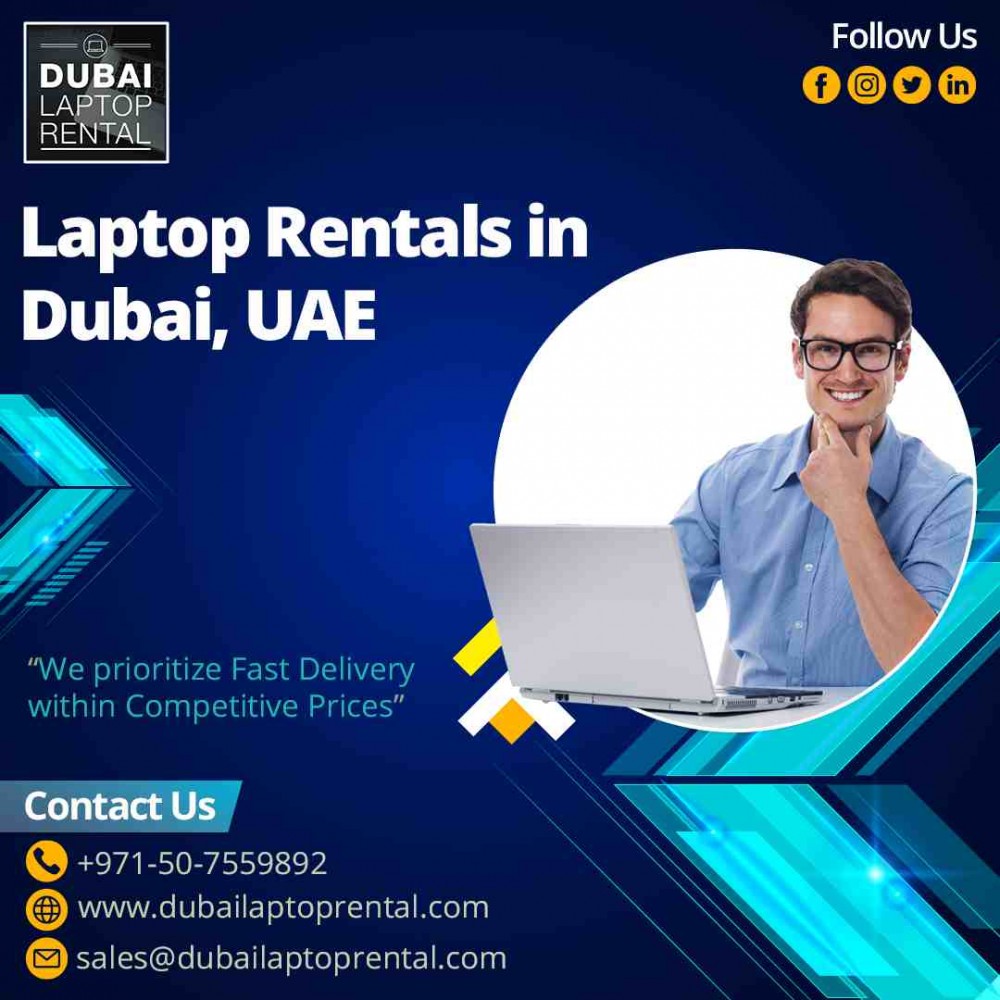 Recognizable Laptop Rental in Dubai photo 1