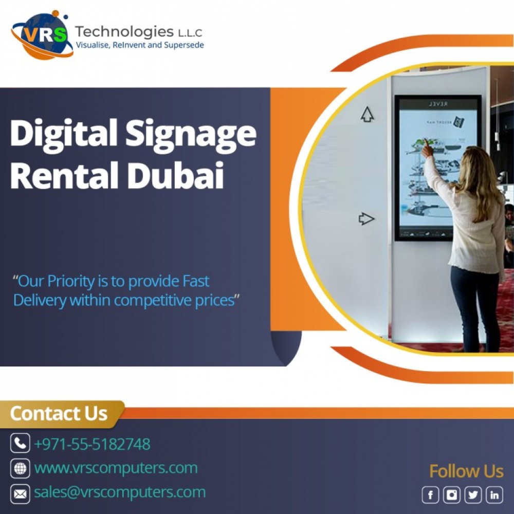 Rent Digital Touchscreen Kiosk for Events in UAE photo 1