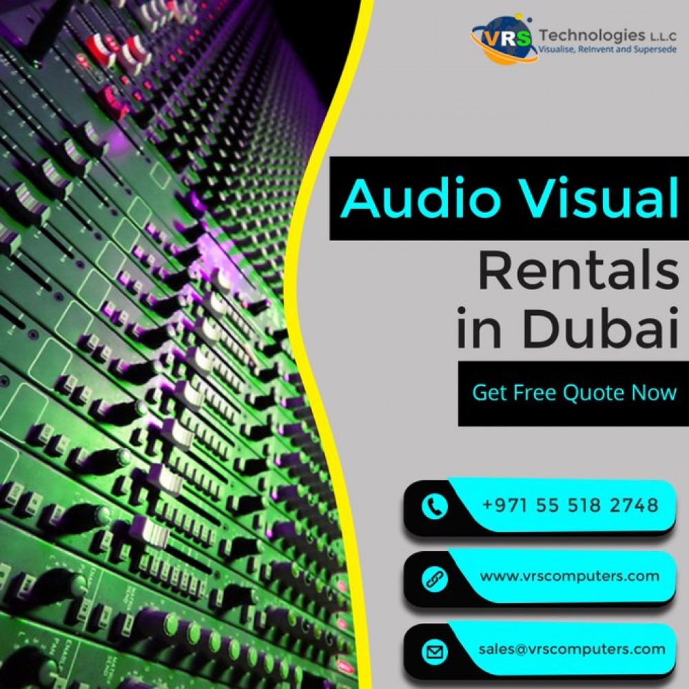 AV Rental Services in Dubai Have a Variety of Useful Features photo 1