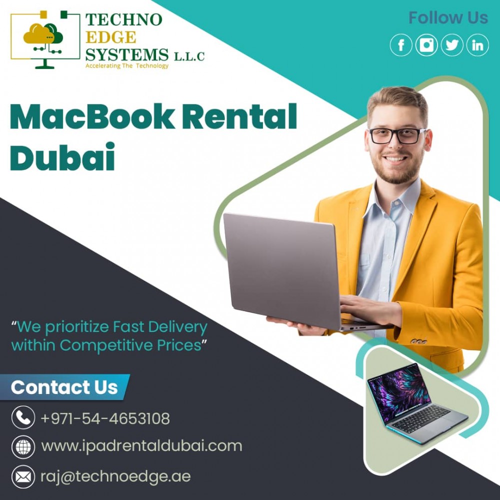 Get the MacBook Rental Dubai at the Most Affordable Price photo 1