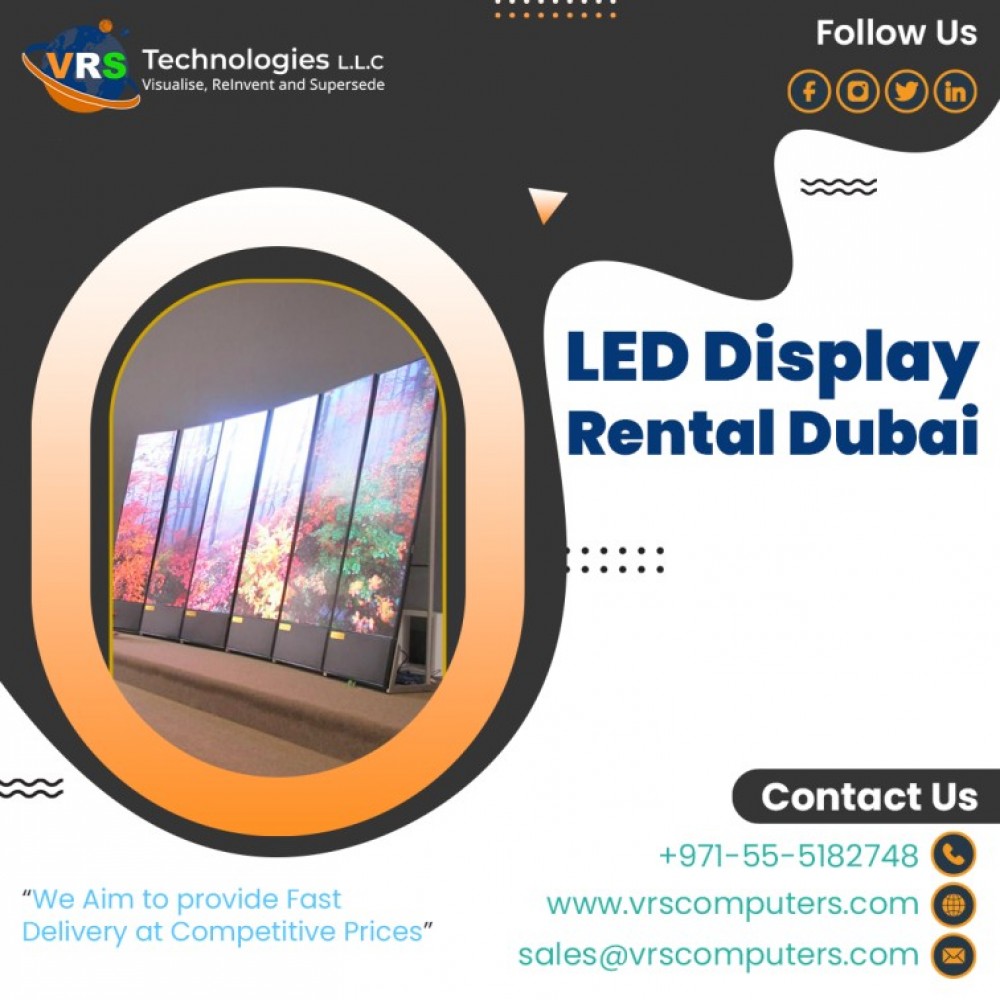 Short or Long Term LED Screen Rentals in UAE photo 1