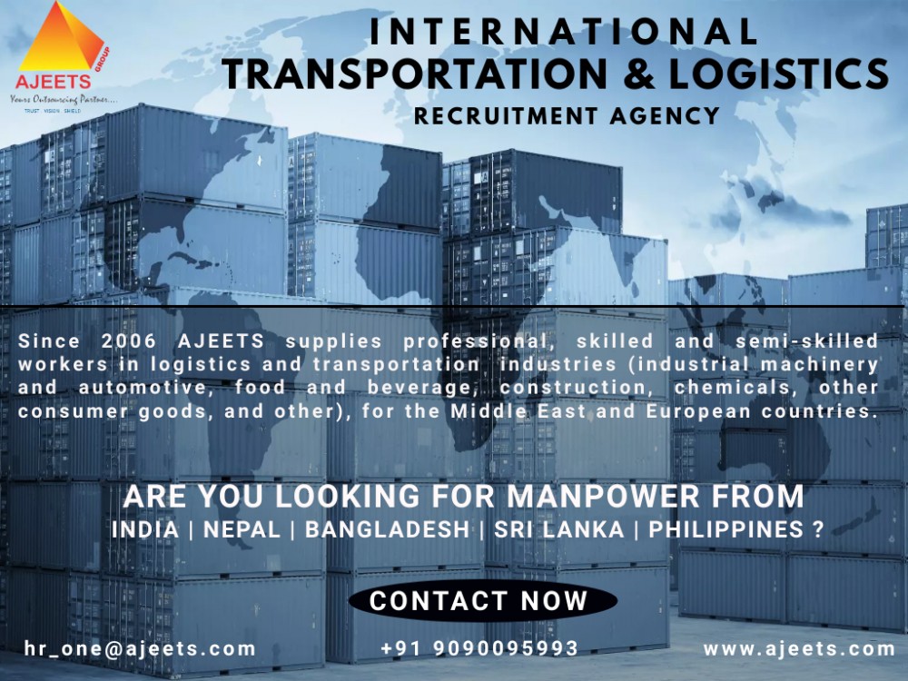 Logistics Employment Agency from India, Nepal, Bangladesh photo 1