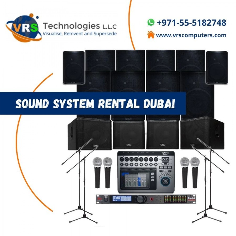 The Music Effect Is Enhanced By the Sound System Rental in Dubai photo 1