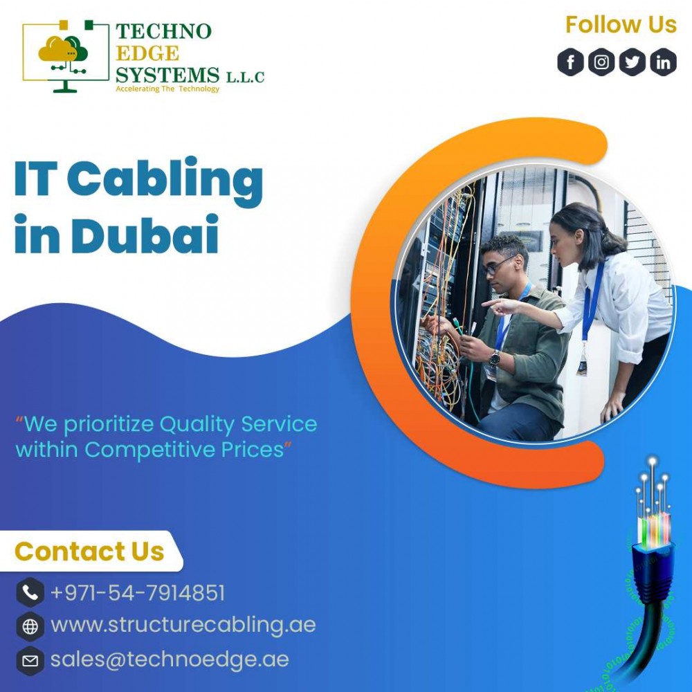Why is Structured IT Cabling Installation Dubai Beneficial For You? photo 1