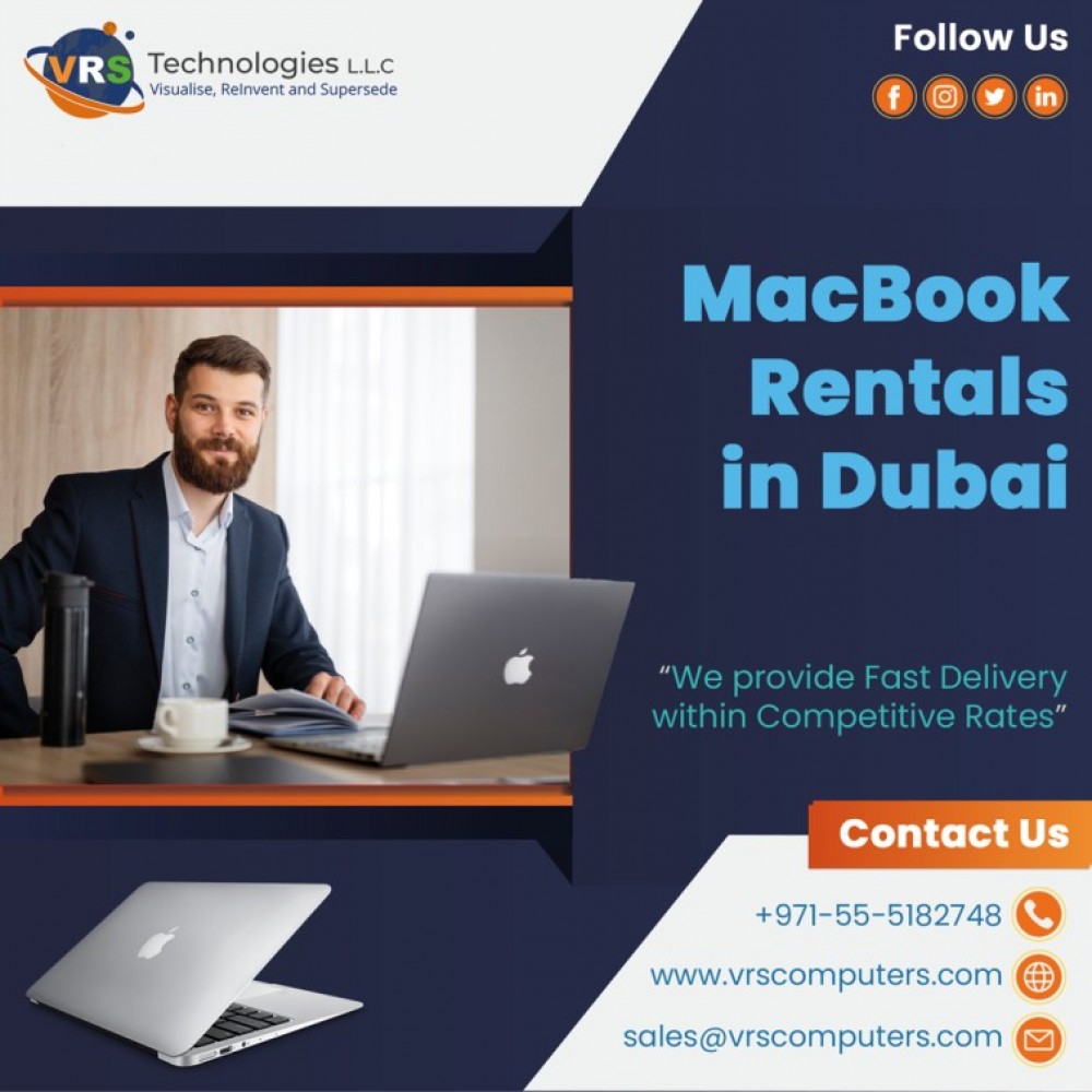 Lease MacBook Pro Rentals for Events in UAE photo 1