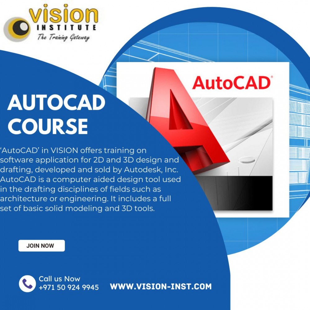 Auto cad Course At Vision Institute photo 1