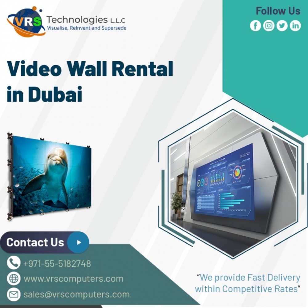LED Video Wall Hire for Exhibitions Across the UAE photo 1