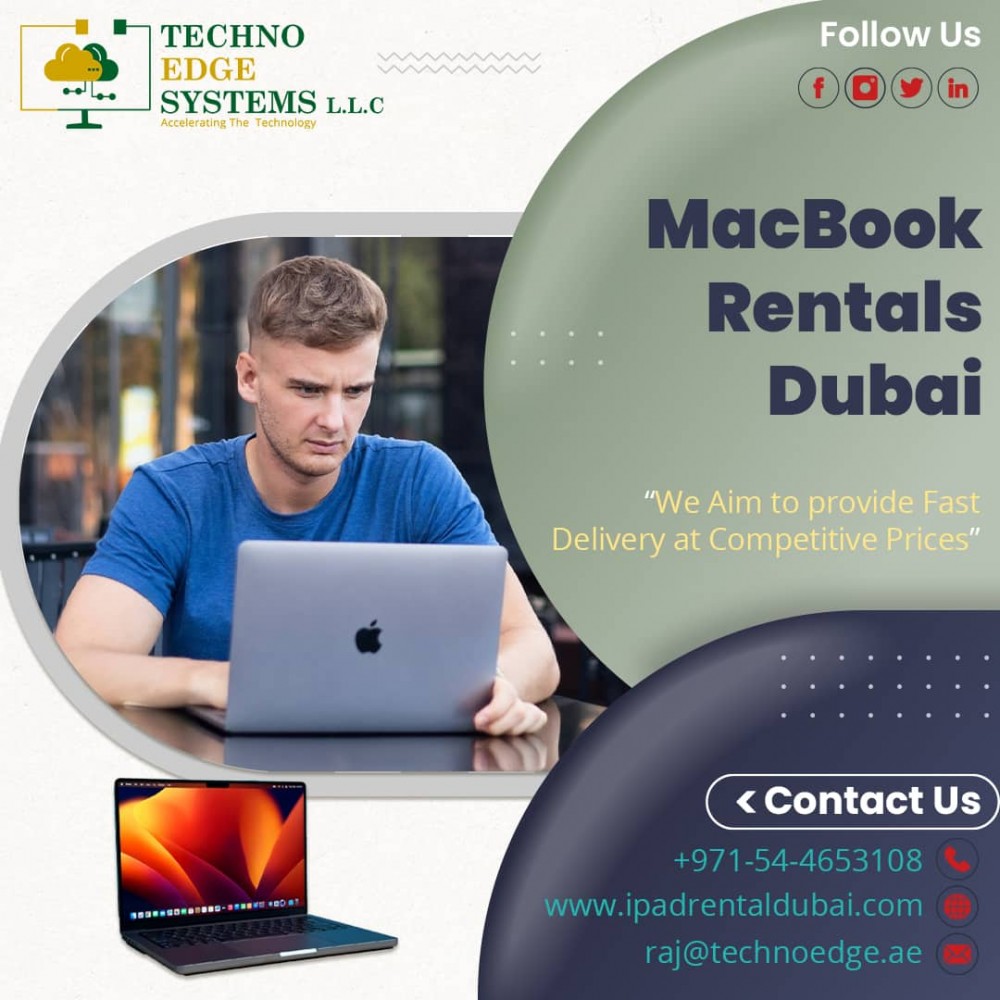 Hire MacBook Rental Services in Dubai, UAE photo 1