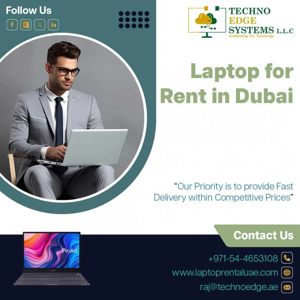 Best Laptop Rental Services in Dubai for Remote Working Environment photo 1