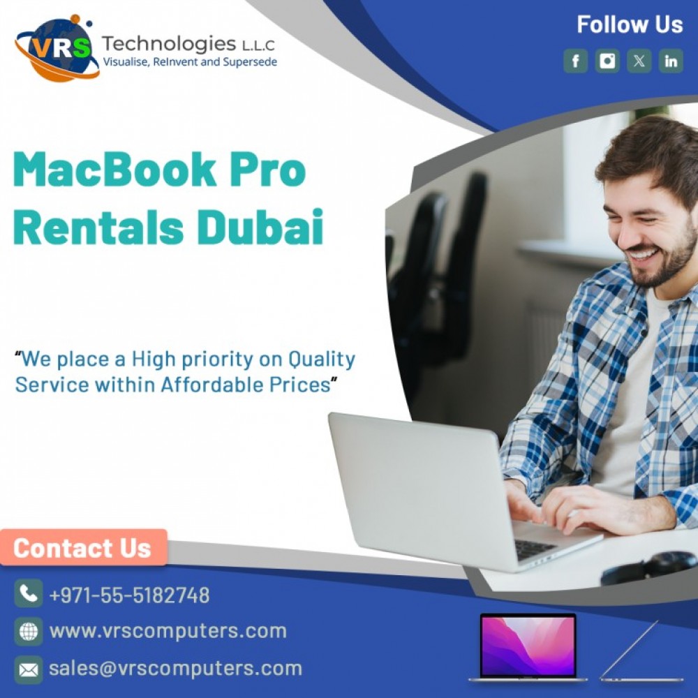 Lease MacBook Pro for Trade Shows in UAE photo 1