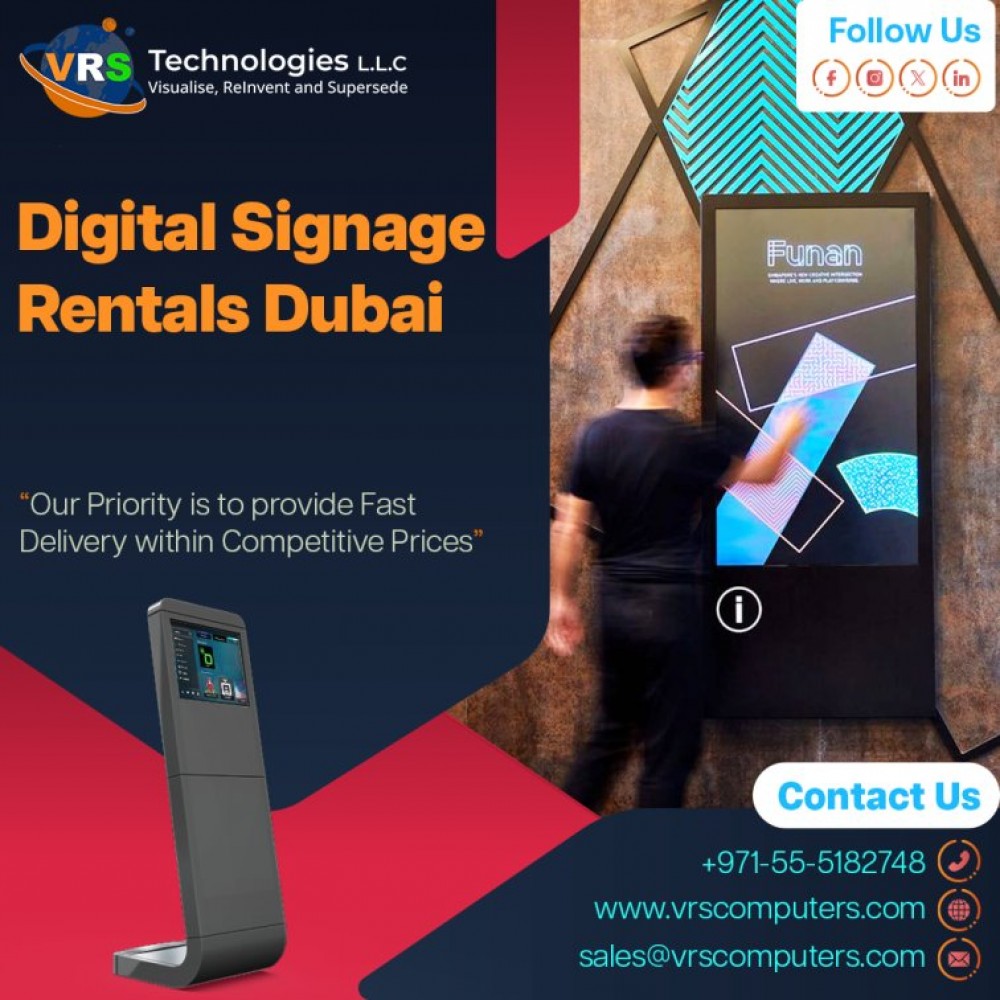 Hire Touch Screens for Business Meetings in UAE photo 1