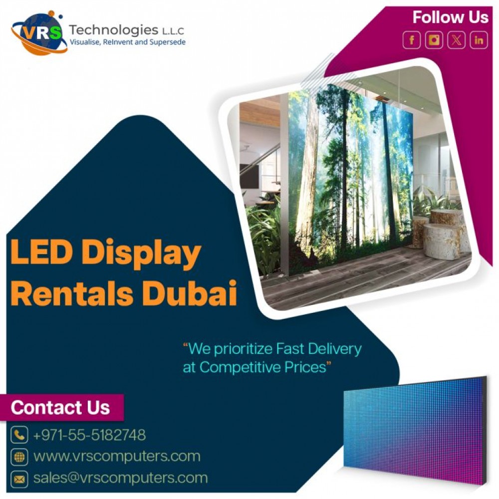 Hire LED Screens for Business Meetings in UAE photo 1