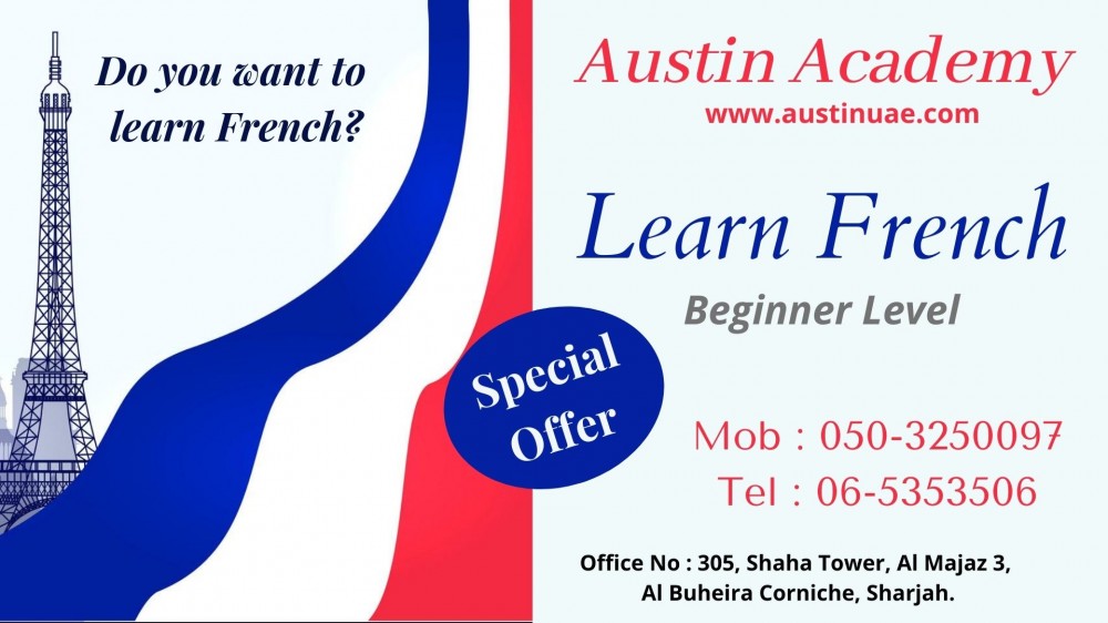 French Classes in Sharjah with Great offer 0588197415 photo 1