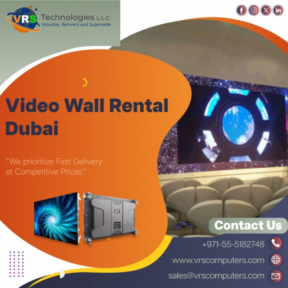 Hire Video Wall for Exhibition Across the UAE photo 1