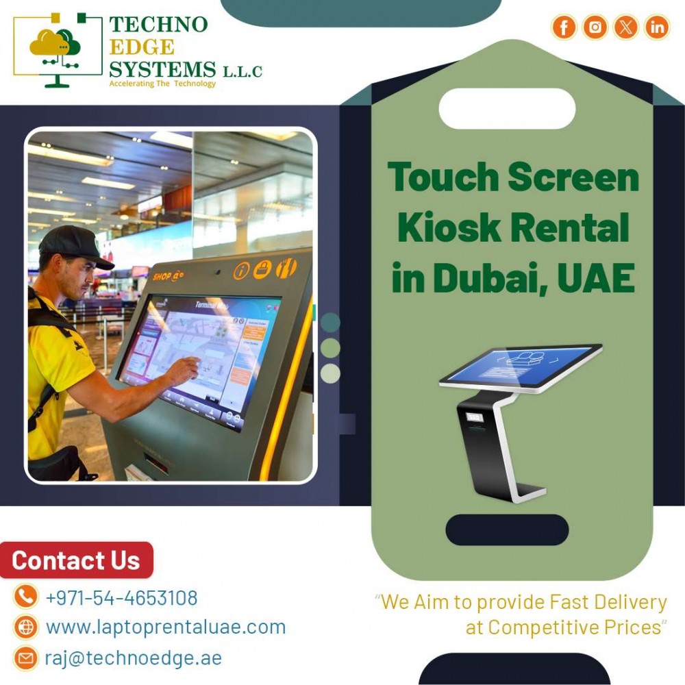 Interactive Touch Screen Rental are Excellent for Businesses in Dubai, UAE photo 1