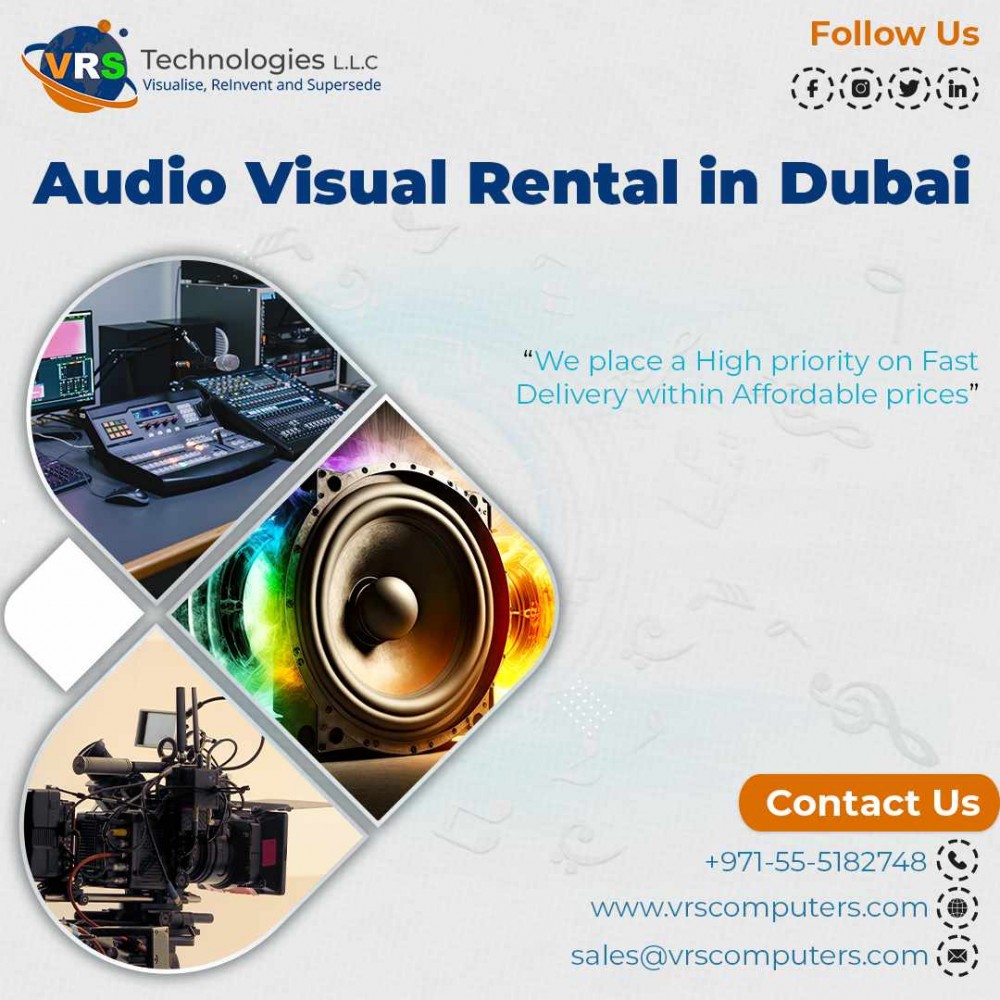 Choose from a Comprehensive Suite of AV Rental Services Dubai? photo 1