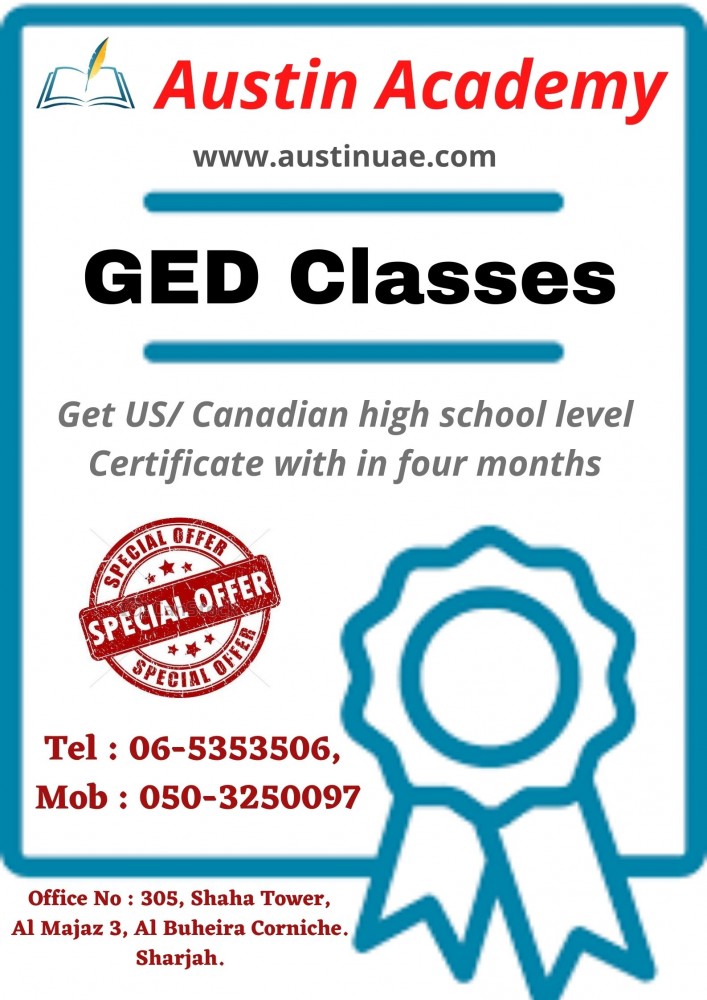 Ged Classes in Sharjah with Great offer 0588197415 photo 1