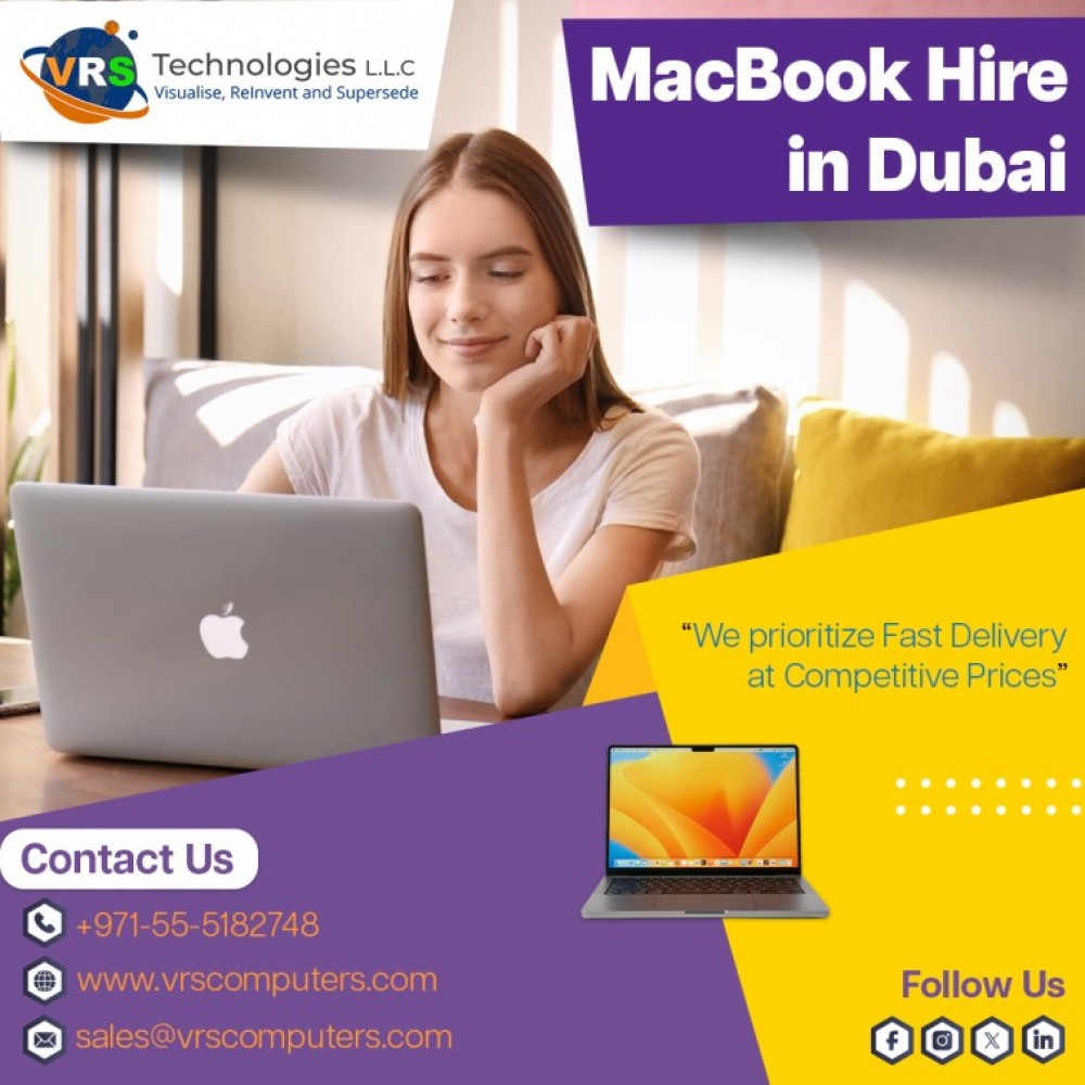 Hire MacBook Pro for Exhibition in UAE