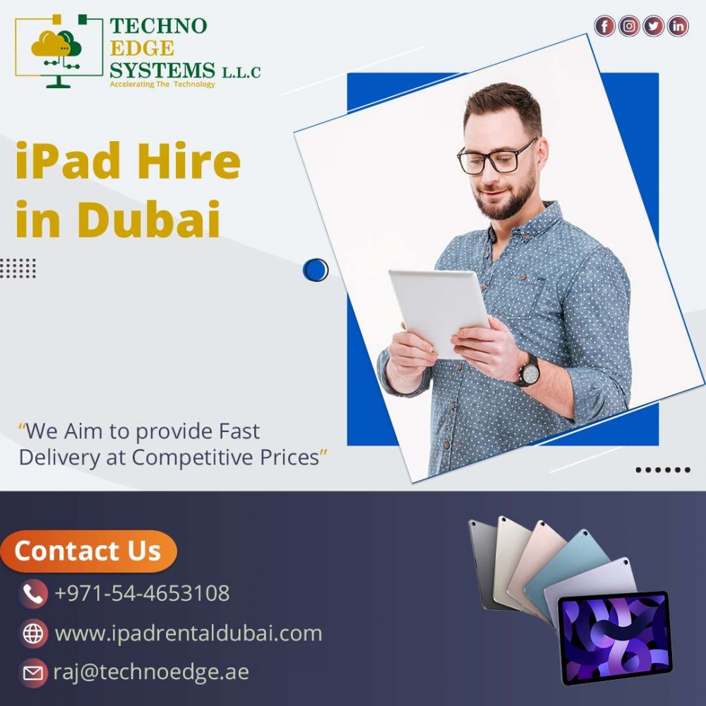 Why iPad Rental Considered a Better Choice for Events in Dubai? photo 1