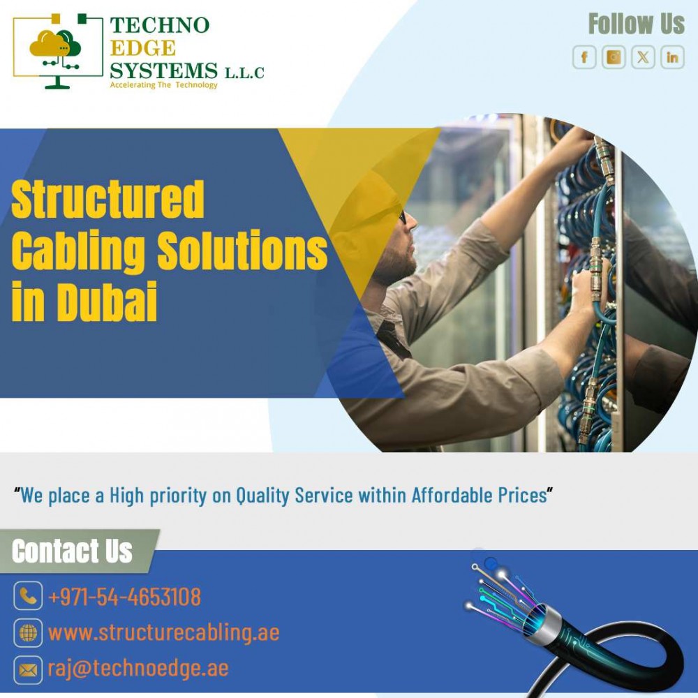 Structured Cabling Solutions Dubai - Backbone of Your Business photo 1