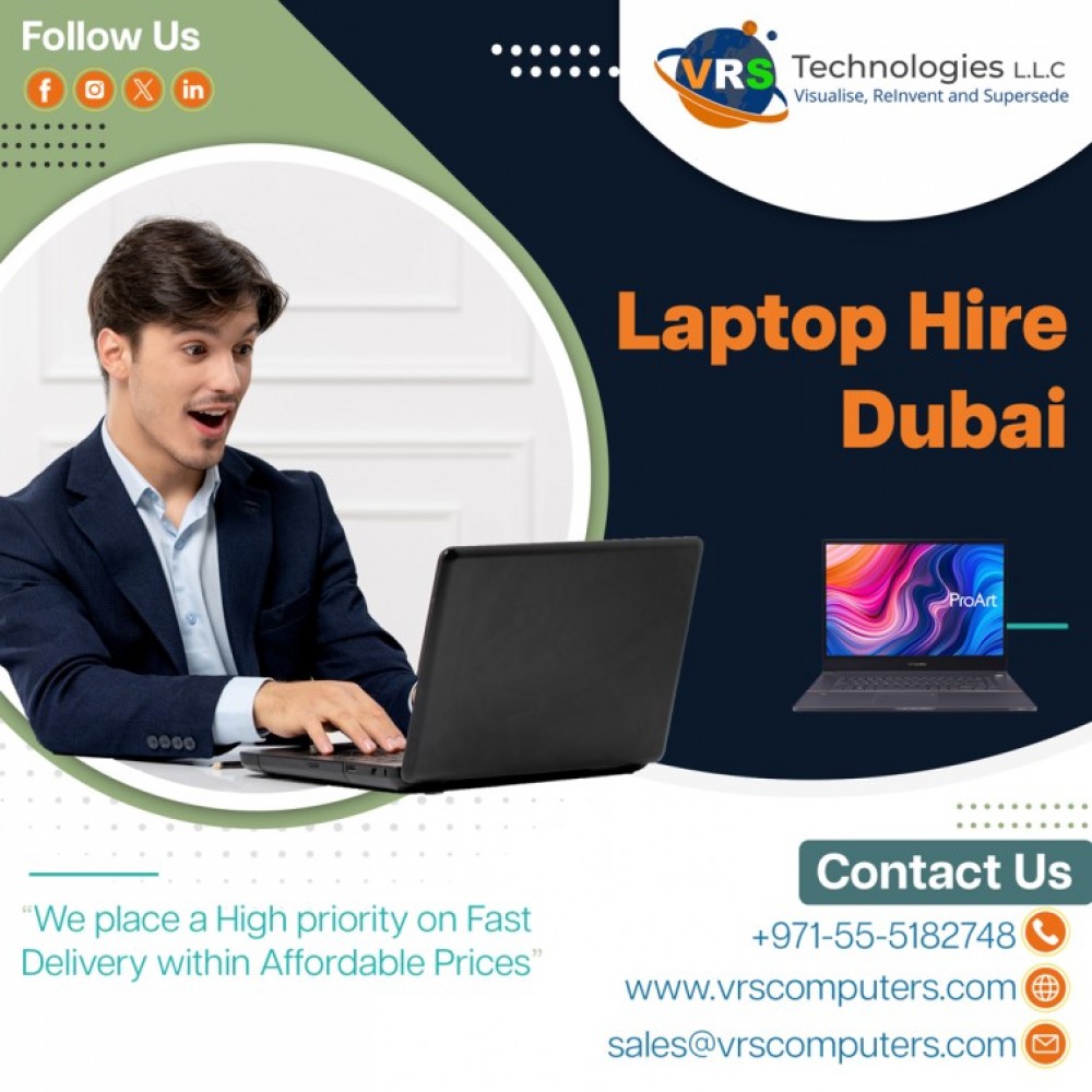 Hire Laptops for Business Meetings Across the UAE photo 1