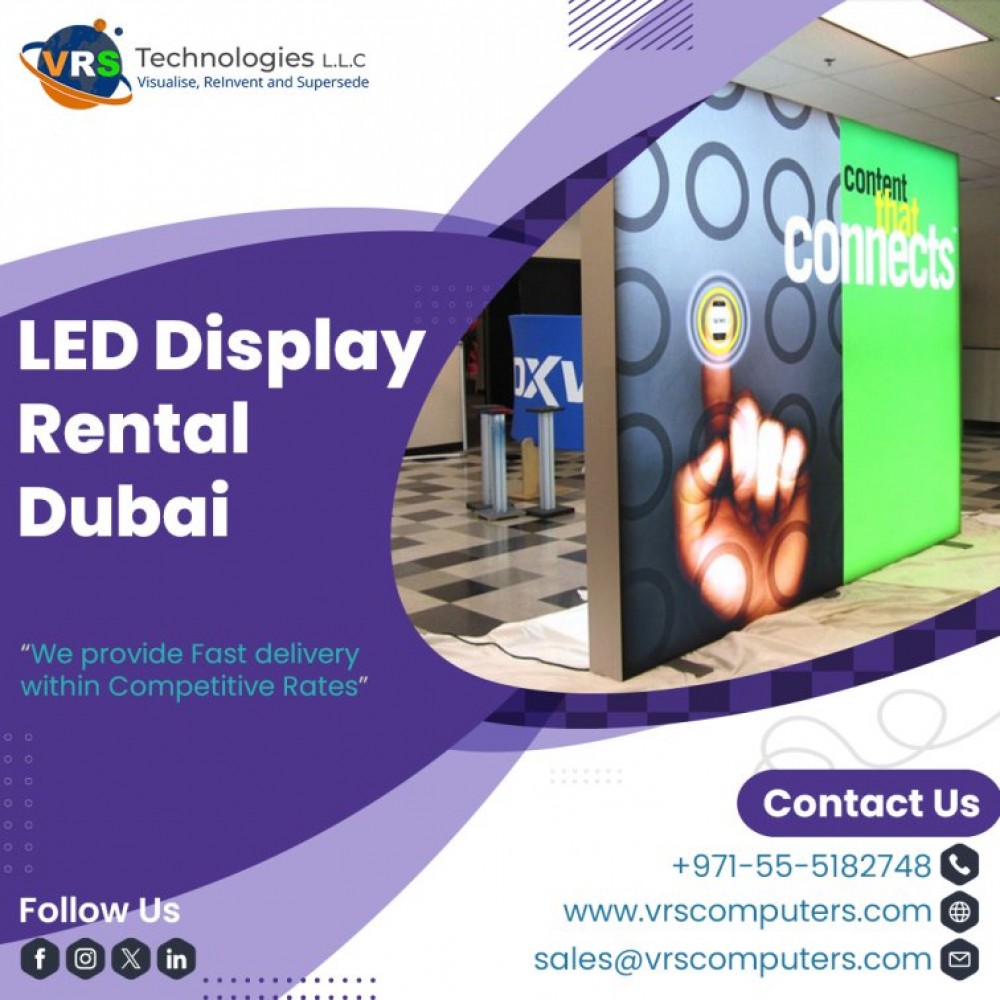 Hire Latest LED Display Screens for Events in UAE photo 1