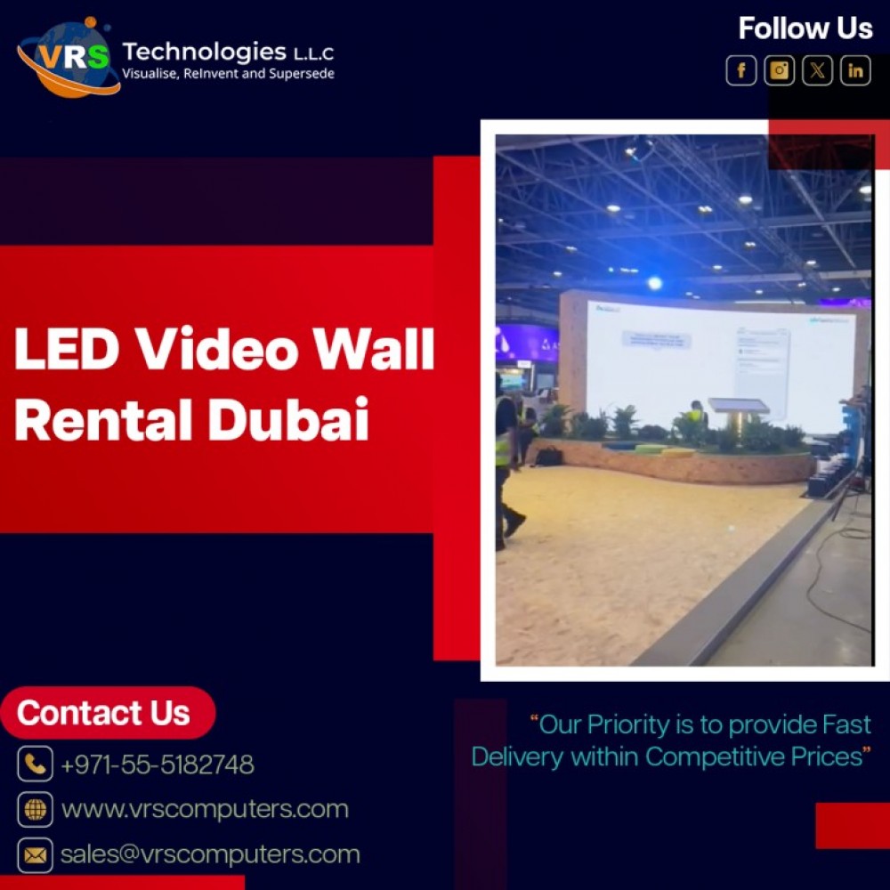 LED Wall Hire Solutions for Events in UAE photo 1