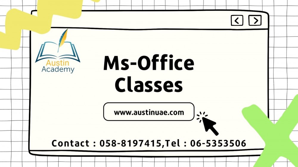 MS-Office Classes in Sharjah with Great offer 0588197415 photo 1