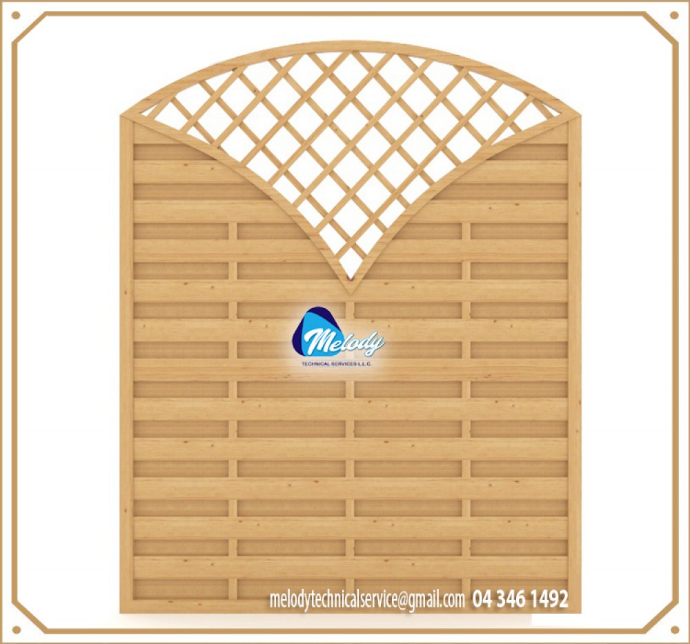 Wooden Trellis Supply and install in Dubai