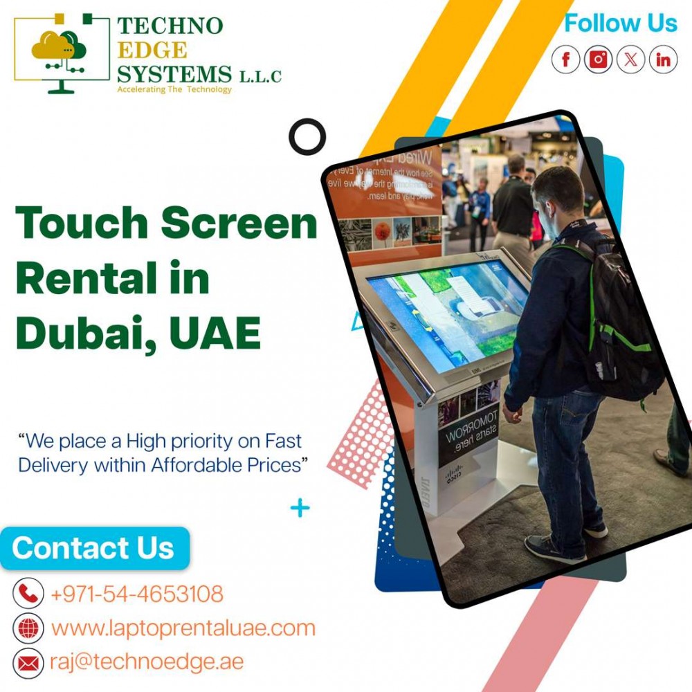 Hire Touch Screens for Trade Shows in Dubai, UAE photo 1