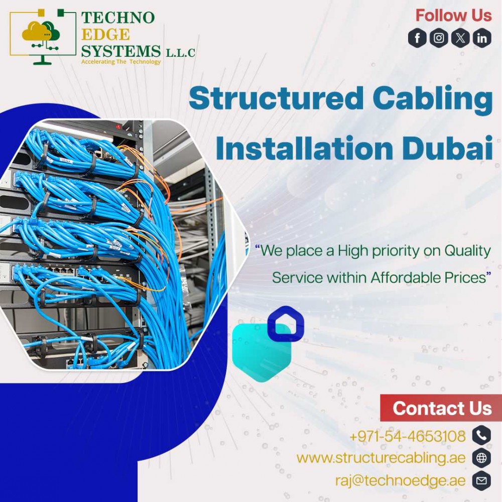 Get the best Structured Cabling Installation Services in Dubai, UAE photo 1