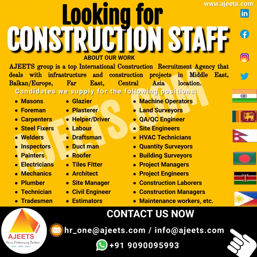 Looking for construction labor (skilled & unskilled) photo 1