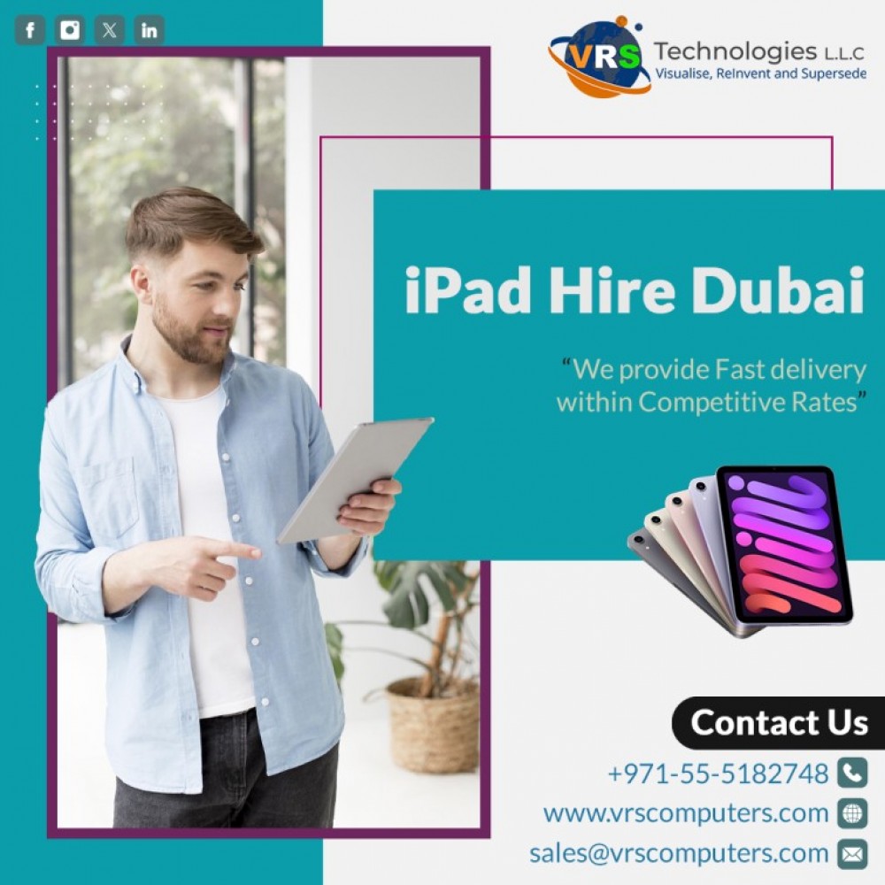 Hire Bulk iPad Rentals for Events in UAE photo 1