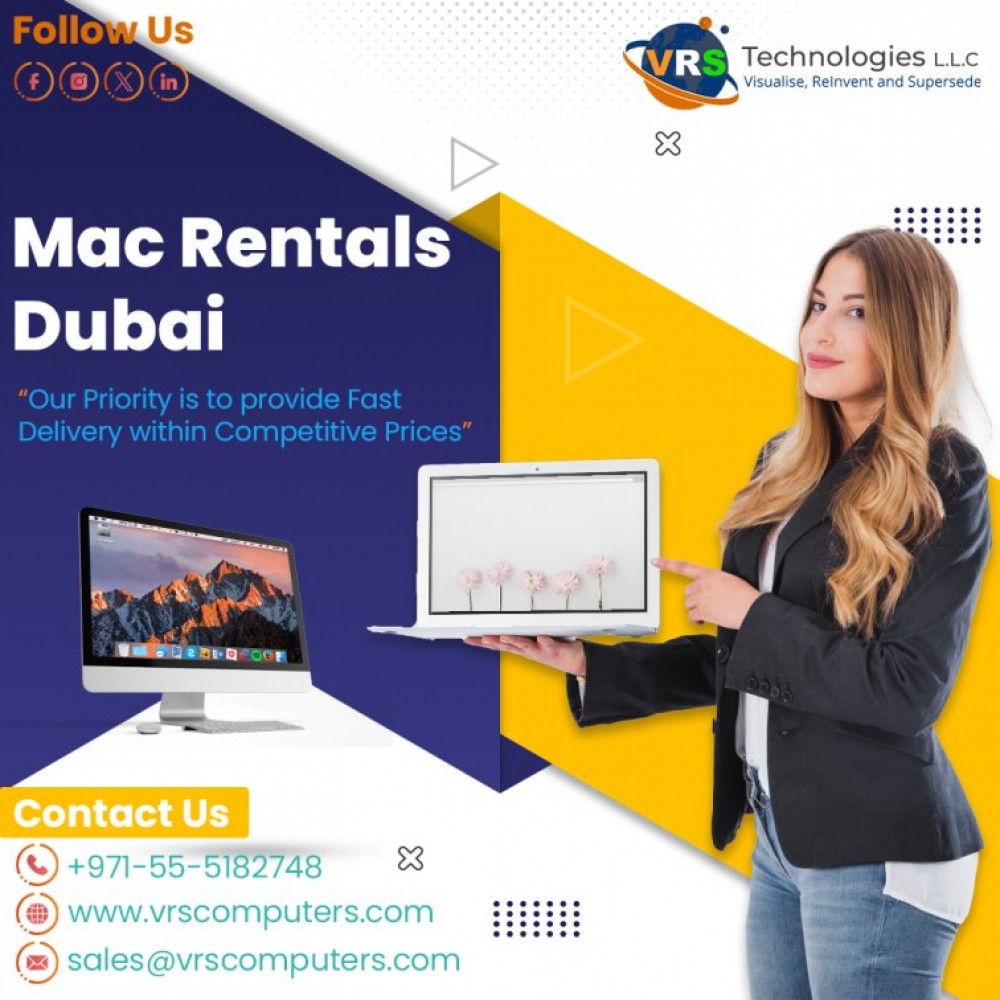 Lease MacBook for Business Meetings in UAE