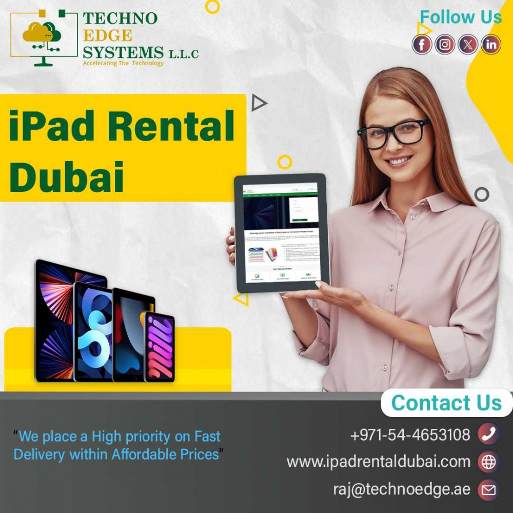 Why iPad Rentals Considered a Better Choice for Events in Dubai? photo 1