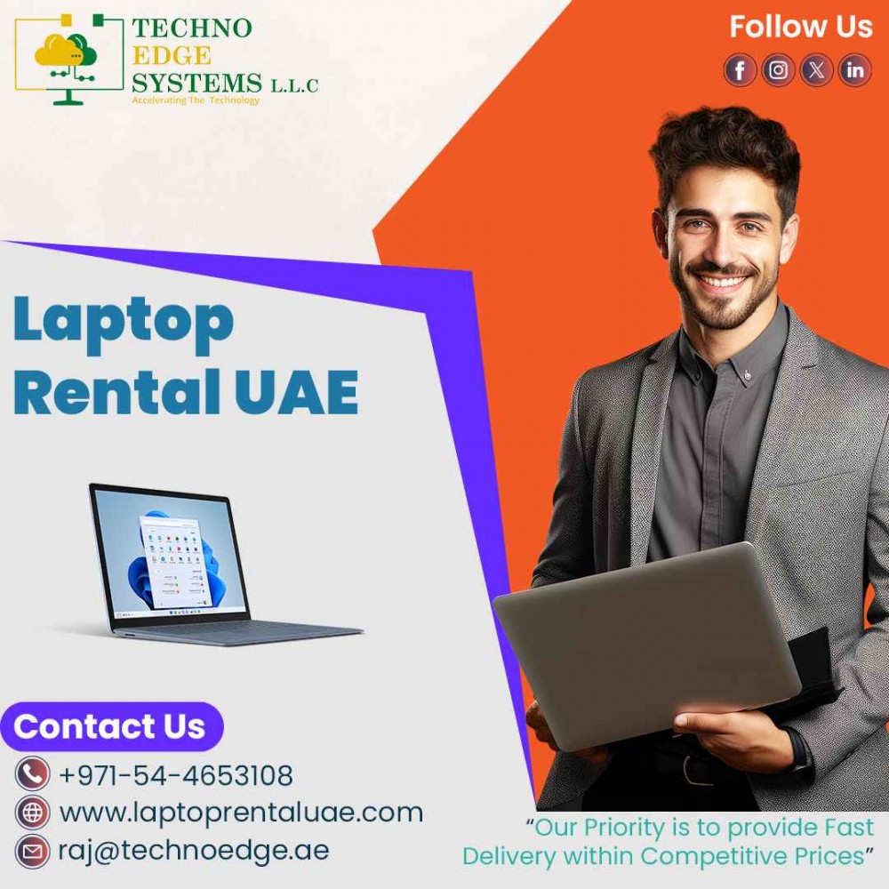 Laptops for Rent in Dubai, UAE for Business Meetings photo 1