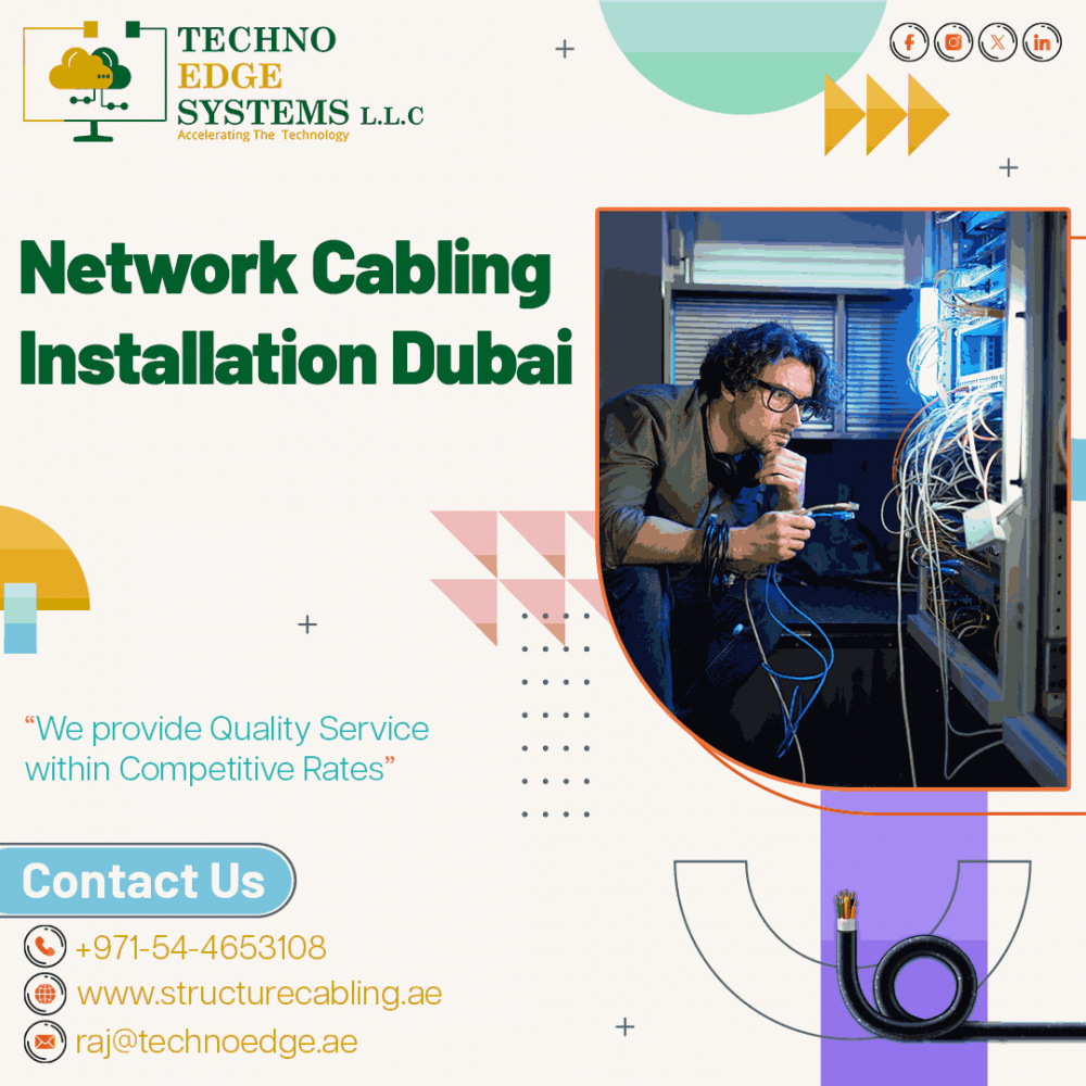 Choose Best Network Cabling Company in Dubai, UAE photo 1