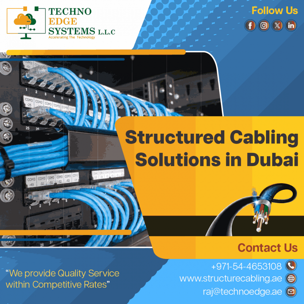Specialized Structured Cabling Solution Provider in Dubai photo 1