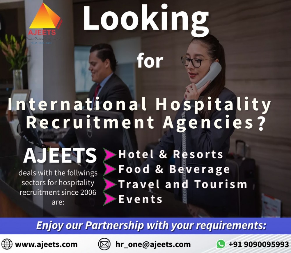 Hospitality Staff Recruitment Agency in India, Nepal photo 1