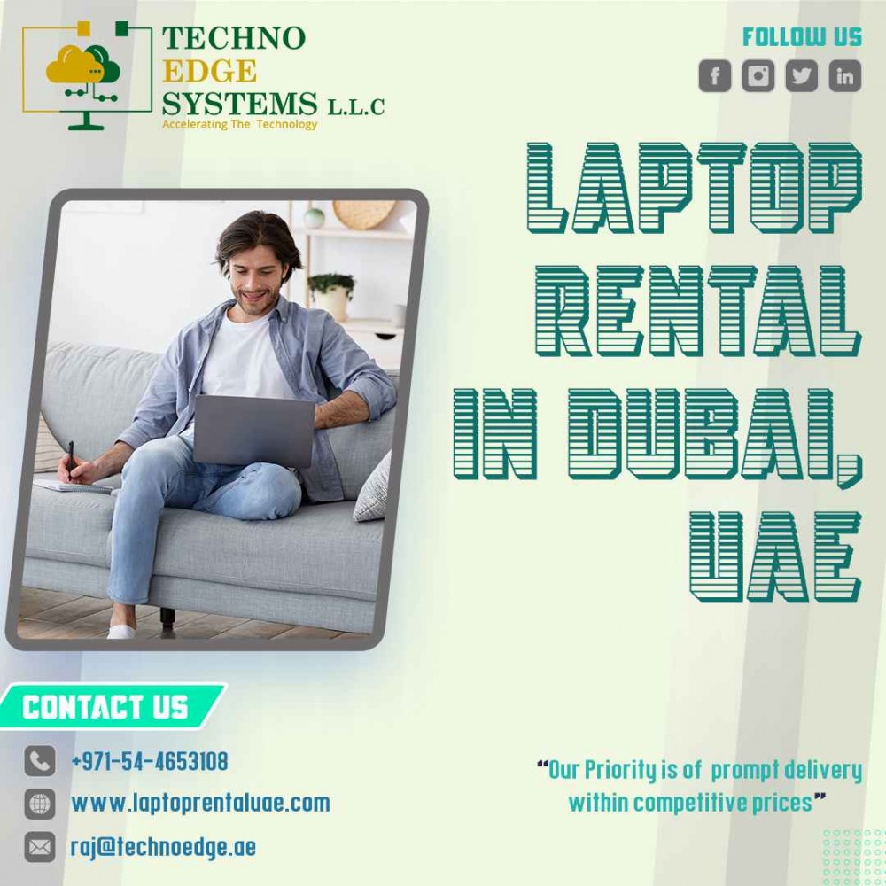 Techno Edge Systems is the Preferred Choice For Laptop Rentals in Dubai, UAE photo 1