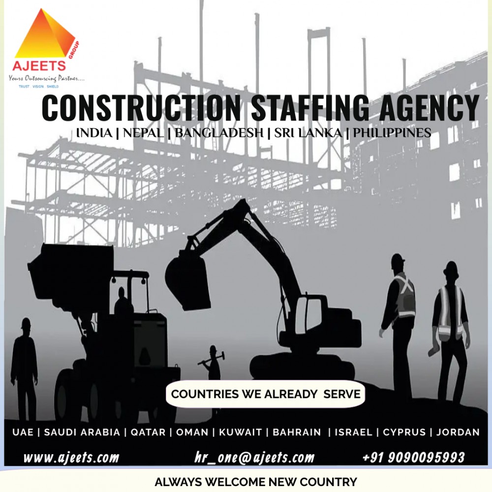 Looking for a construction staffing agency from India, Nepal, Bangladesh, Sri Lanka!! photo 1