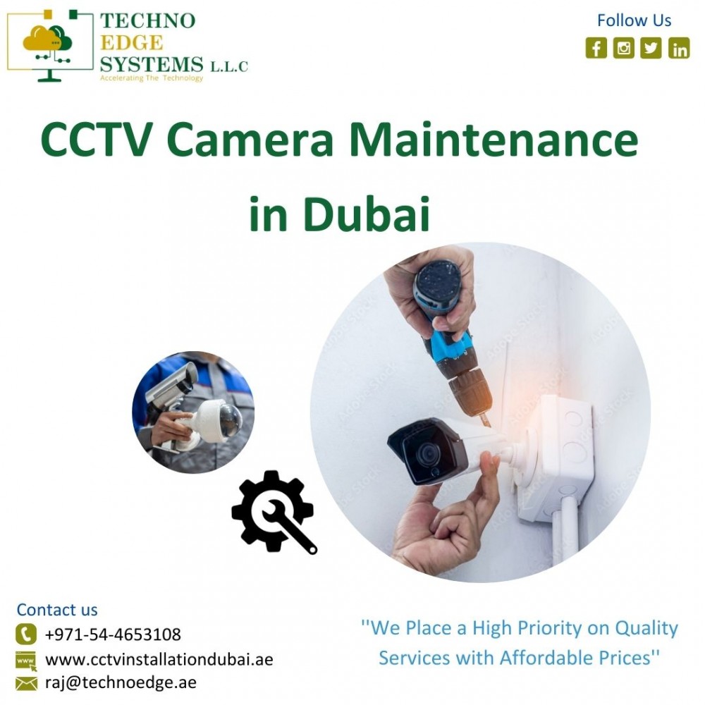 Finest CCTV Camera Maintenance in Dubai for Home Security. photo 1