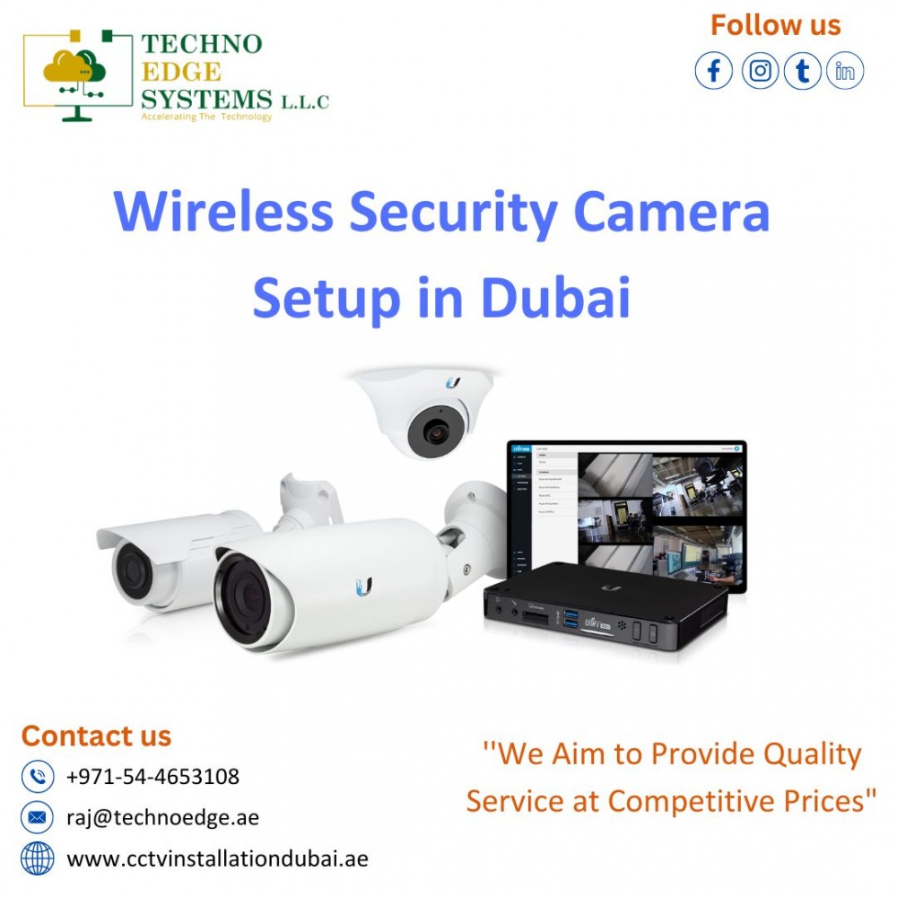 Why Wireless Security Camera Setup is Essential in Dubai. photo 1
