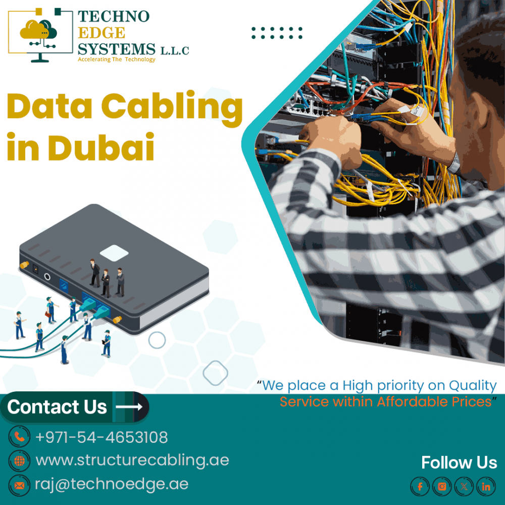 IT Cabling Installation and Designing in Dubai for Organisations photo 1