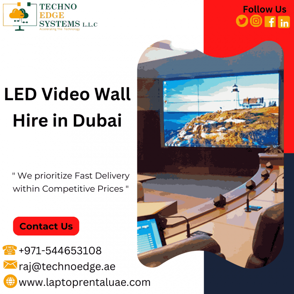 The Impact of Outdoor LED Video Wall Rental in Dubai on Brand Awareness. photo 1